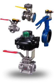 Manual Valves w/ Limit Switches Image